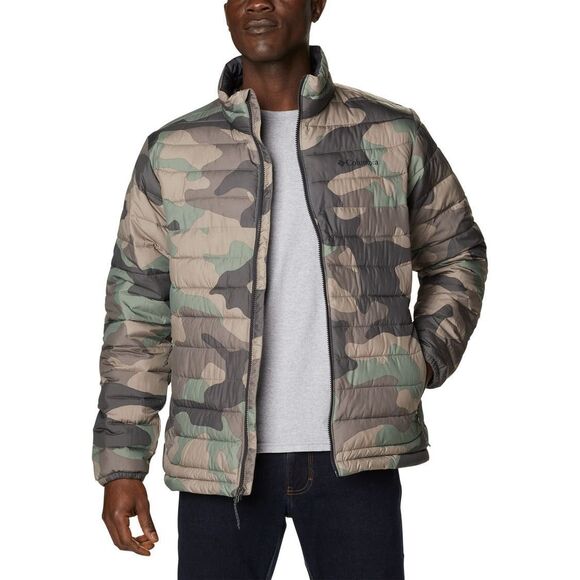 Columbia Omni-Heat Powder Lite Jacket Men’s  Camo Green Insulated NWT 1X - Picture 1 of 1